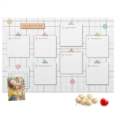Kurk prikbord Weekplan