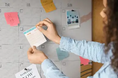 Kurk prikbord Zakelijke organizer