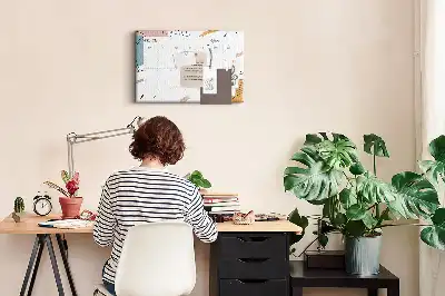 Kurk prikbord Zakelijke organizer