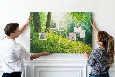 Kurk prikbord Lentenatuur