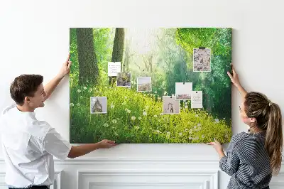 Kurk prikbord Lentenatuur