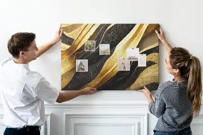 Memobord van kurk Elegante abstractie