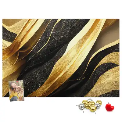 Memobord van kurk Elegante abstractie