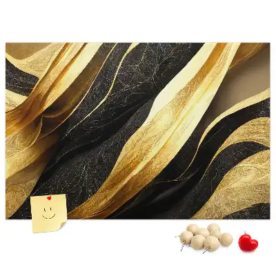 Memobord van kurk Elegante abstractie