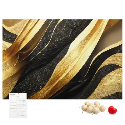 Memobord van kurk Elegante abstractie
