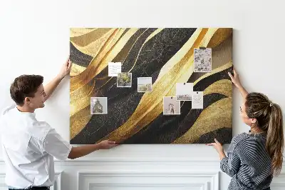 Memobord van kurk Elegante abstractie