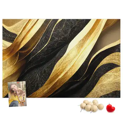Memobord van kurk Elegante abstractie