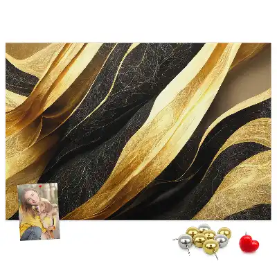 Memobord van kurk Elegante abstractie