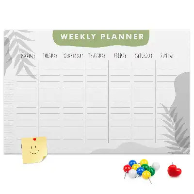 Kurk prikbord weekplanner voor taken