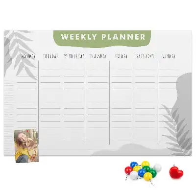 Kurk prikbord Zevendaags schema taken