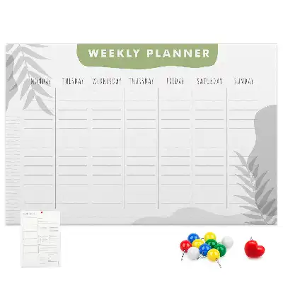 Kurk prikbord Zevendaags schema taken
