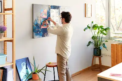 Kurk prikbord Stenen marmerstructuur