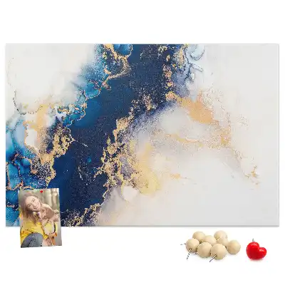 Kurk prikbord Stenen marmerstructuur