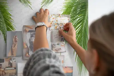 Kurk prikbord Bladeren palm natuur