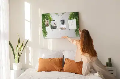 Kurk prikbord Bladeren palm natuur
