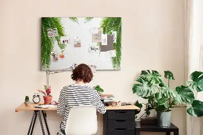Kurk prikbord Bladeren palm natuur