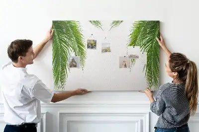 Kurk prikbord Bladeren palm natuur