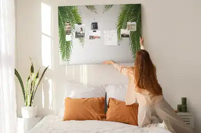 Kurk prikbord Bladeren palm natuur