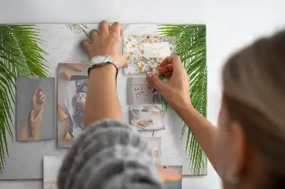 Kurk prikbord Bladeren palm natuur