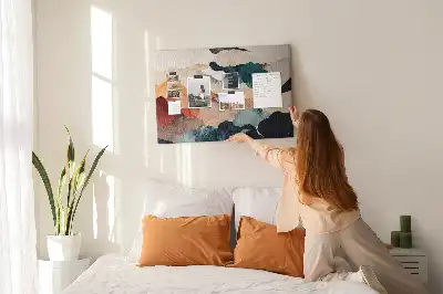 Kurk prikbord Landschap kunst