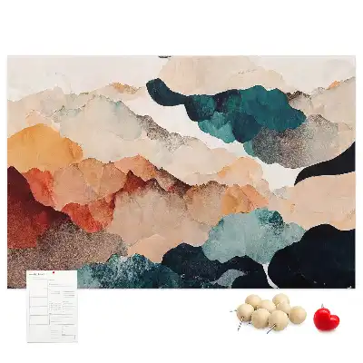 Kurk prikbord Landschap kunst
