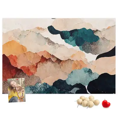 Kurk prikbord Landschap kunst