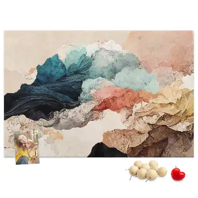 Kurk prikbord Onconventioneel artistiek landschap