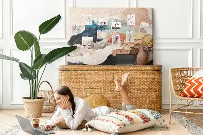 Kurk prikbord Onconventioneel artistiek landschap