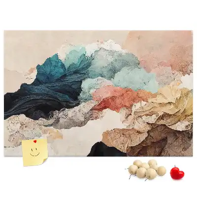 Kurk prikbord Onconventioneel artistiek landschap