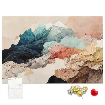 Kurk prikbord Onconventioneel artistiek landschap