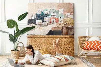 Kurk prikbord Onconventioneel artistiek landschap