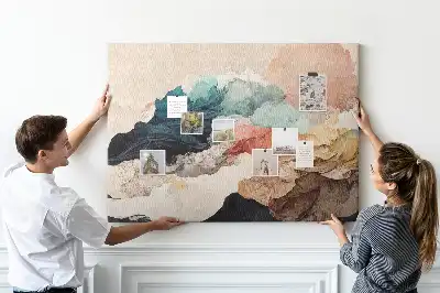 Kurk prikbord Onconventioneel artistiek landschap