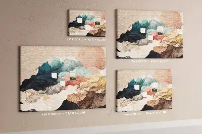 Kurk prikbord Onconventioneel artistiek landschap