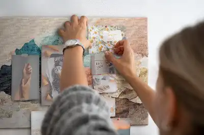 Kurk prikbord Onconventioneel artistiek landschap