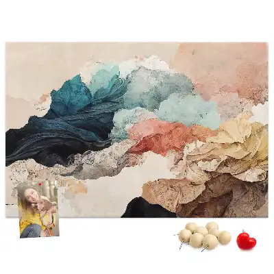Kurk prikbord Onconventioneel artistiek landschap