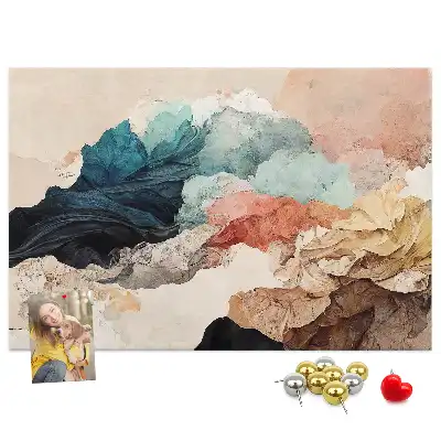 Kurk prikbord Onconventioneel artistiek landschap
