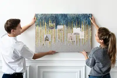 Kurk prikbord Stijlvol decoratief ornament
