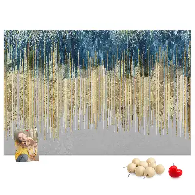 Kurk prikbord Stijlvol decoratief ornament