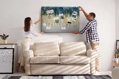 Kurk prikbord Stijlvol decoratief ornament