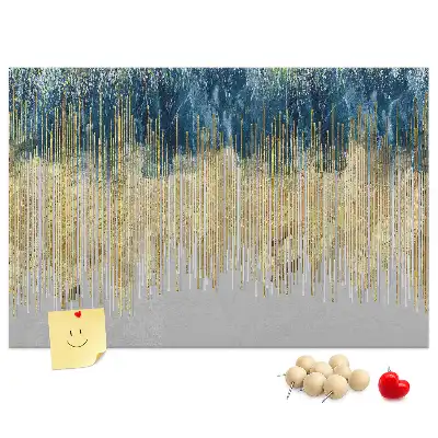 Kurk prikbord Stijlvol decoratief ornament