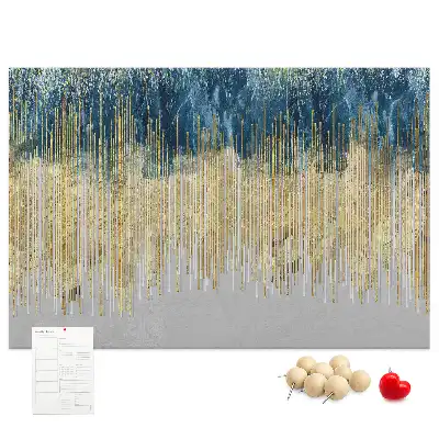 Kurk prikbord Stijlvol decoratief ornament