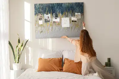 Kurk prikbord Stijlvol decoratief ornament