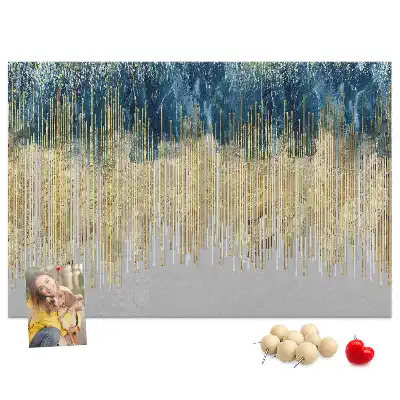 Kurk prikbord Stijlvol decoratief ornament