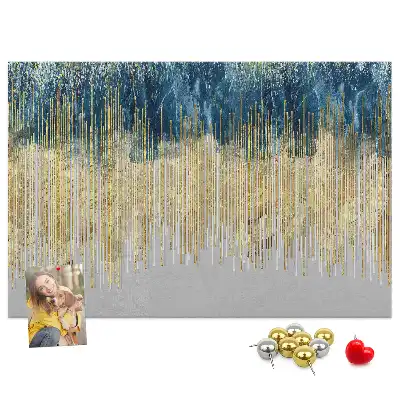 Kurk prikbord Stijlvol decoratief ornament