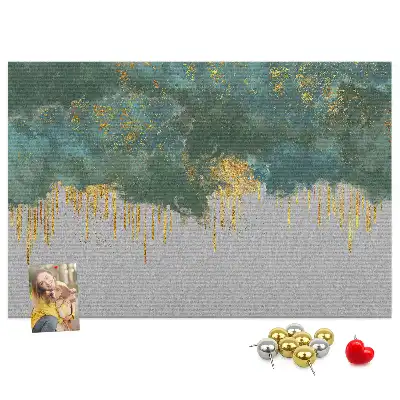 Memobord van kurk Elegant patroon op canvas