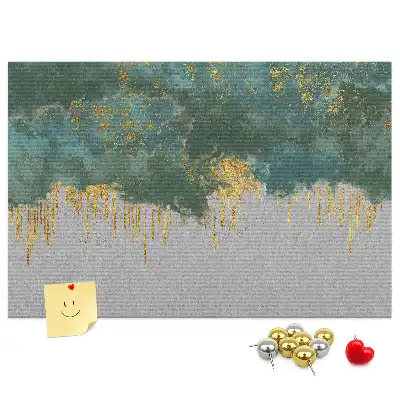 Memobord van kurk Elegant patroon op canvas