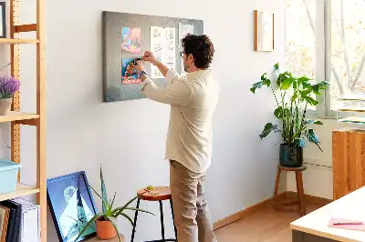 Kurk prikbord Vintage misdaadthema