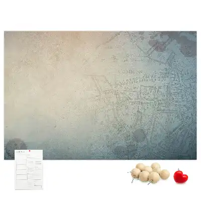 Kurk prikbord Vintage misdaadthema