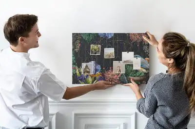 Memobord van kurk Natuurlijke lijst