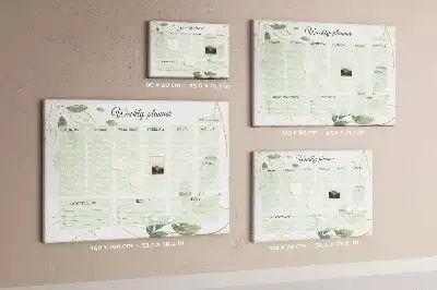 Kurk prikbord Bladeren weekplanner